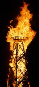 A burning platform